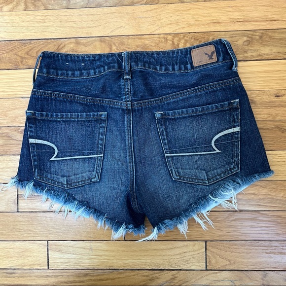 American eagle hi-rise festival cutoff denim jean shorts - Picture 4 of 7